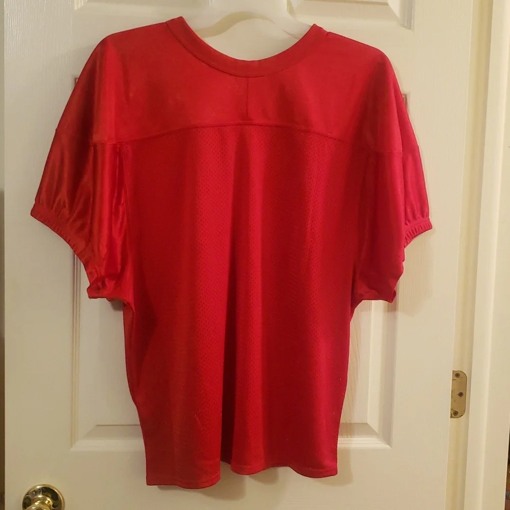 Nike- Men's Red Jersey Shirt NWOT, Size Large,